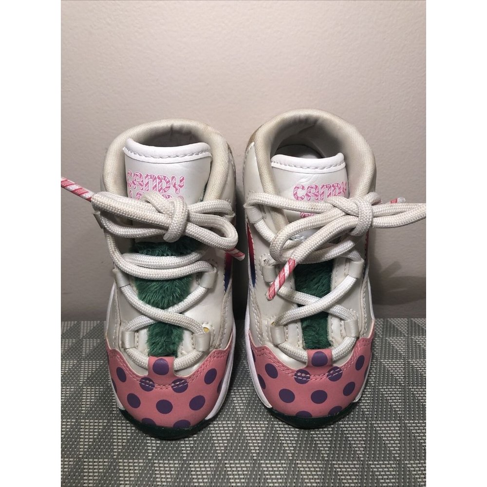 Reebok Question Mid Iverson Candy Land Sneakers  Boy Girl Sneaker size 8 (140mm)